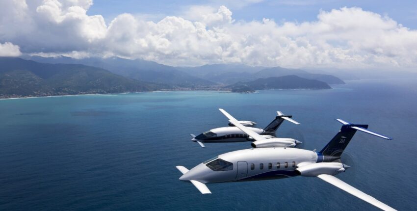 Piaggio avanti P180 vue intérieure
