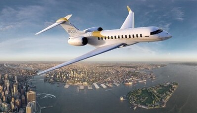 Bombardier Global 8000 Новата среща на върха на бизнес авиацията