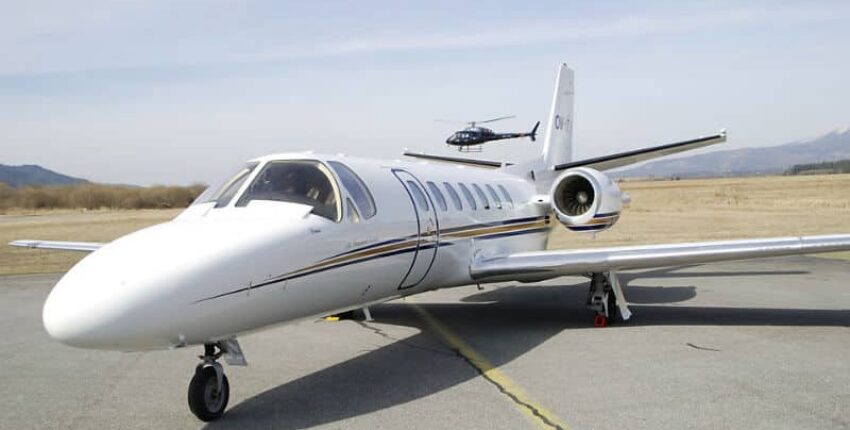 location jet privé intérieur luxueux du Cessna Citation Encore