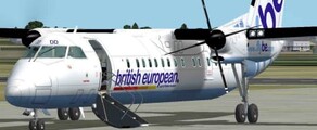 DASH 8-300 наемане на частен самолет 