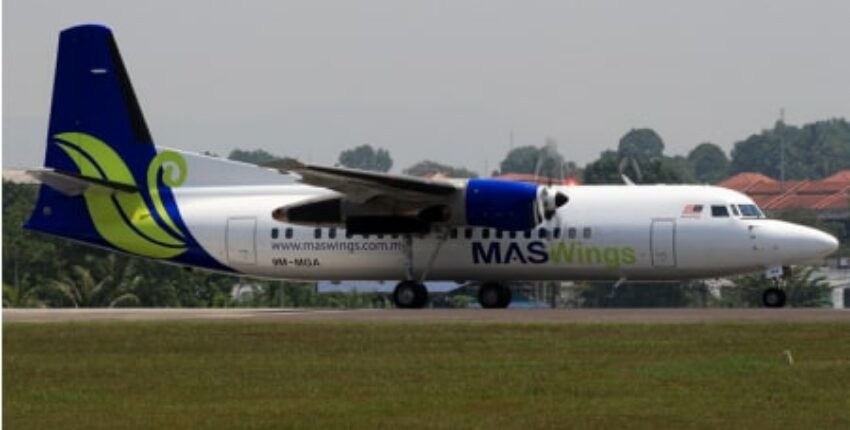 Fokker 100 intérieur siège