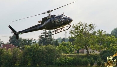 Le Puy du Fou с хеликоптер