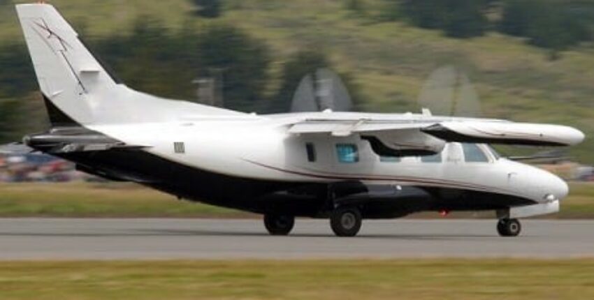 location jet privé - vue cockpit MITSUBISHI MU-2