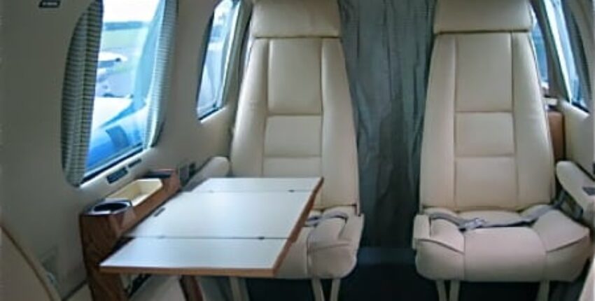 Piper PA 31 SENECA cabine intérieure