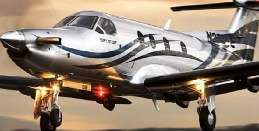 Pilatus PC-12 intérieur