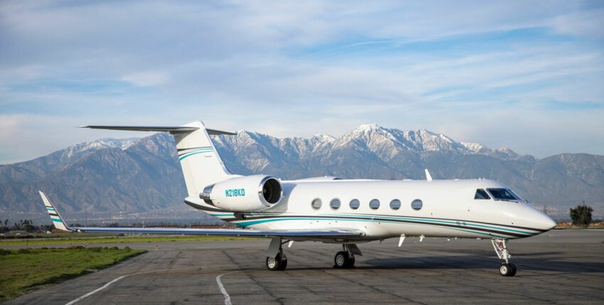 Intérieur JET PRIVÉ GULFSTREAM GIV AEROAFFAIRES