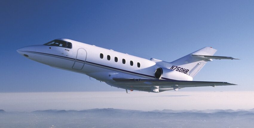 location de jet privé Luxueux intérieur du HAWKER 750