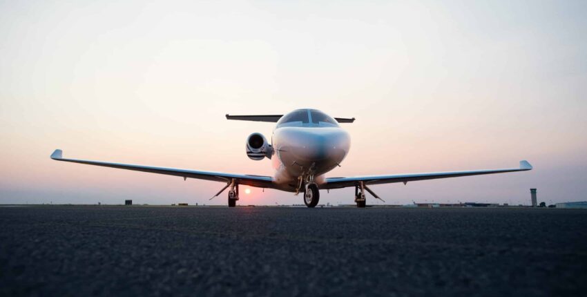 Cessna Citation M2 intérieur cabine beige