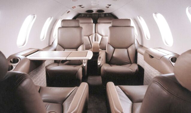 JET PRIVÉ LEARJET 35 intérieur