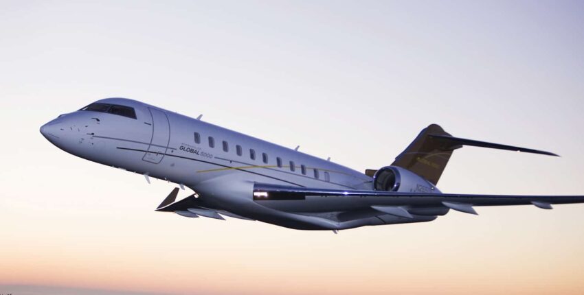 global 5000 intérieur