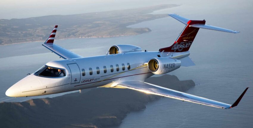 Cabine intérieur Learjet 45