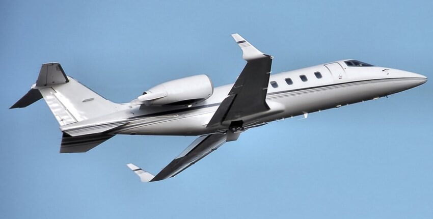 location de jet privé - Intérieur luxueux du Learjet 60