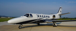 Citation II наемане на частен самолет 