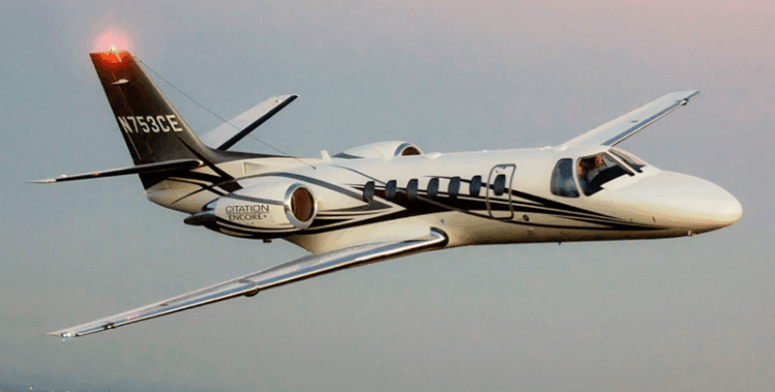location jet privé intérieur luxueux du Cessna Citation Encore
