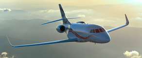 FALCON 2000: Наем на частен самолет 