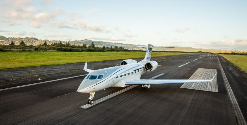 Jet privé Gulfstream G500 intérieur