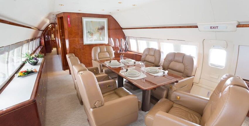 Boeing BBJ intérieur