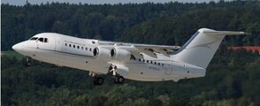 RJ 85 (BAE 146) VIPнаемане на частен самолет 
