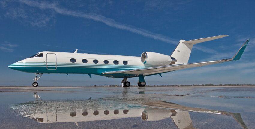 Intérieur JET PRIVÉ GULFSTREAM GIV AEROAFFAIRES