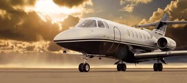 Jet privé Learjet 75 siège en cuir blanc
