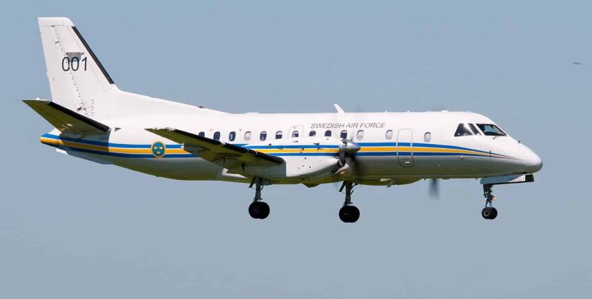 Saab 340 interieur