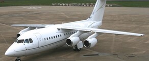 AVRO RJ 85наемане на частен самолет 