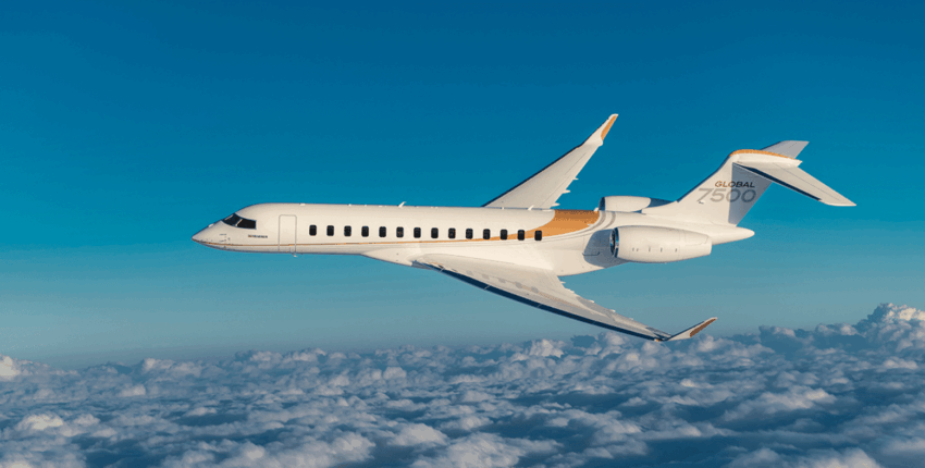 Global 7500 vue intérieure