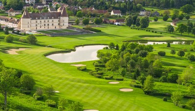 Хеликоптер под наем : Château Hôtel golf de Chailly в Бургундия