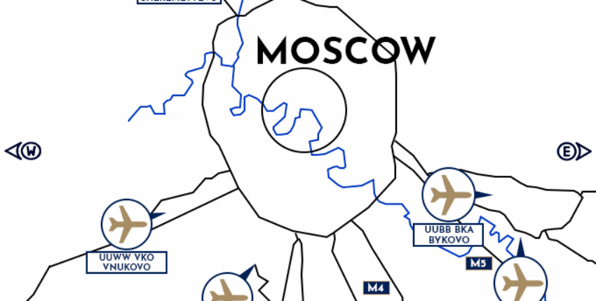 Москва Внуково: наем на частен самолет 