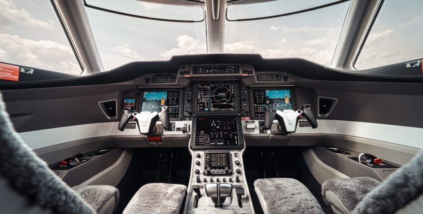 Pilatus PC 24 intérieur