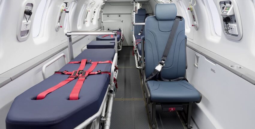 Pilatus PC 24 intérieur