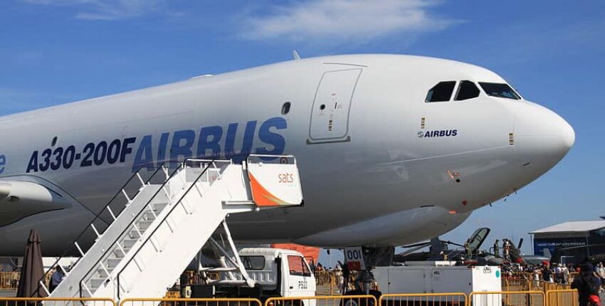 Airbus A330-200F cargo jet