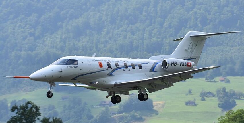 Pilatus PC 24 intérieur