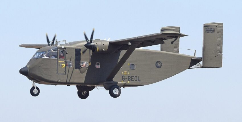 SC.7 Skyvan au décollage