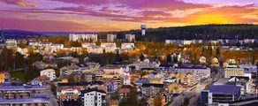 Ornskoldsvik : частен самолет под наем