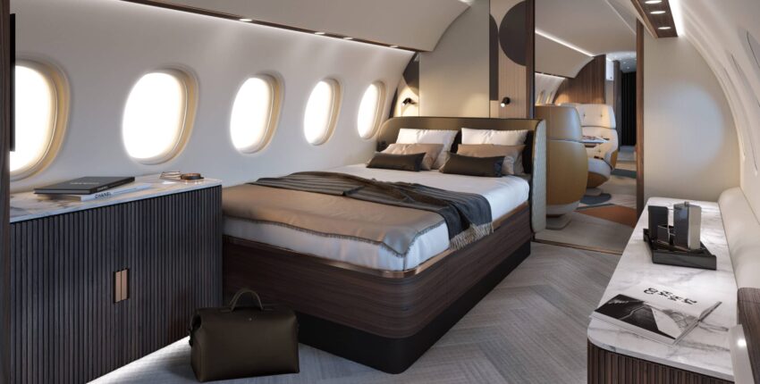 Dassault falcon 10x intérieur
