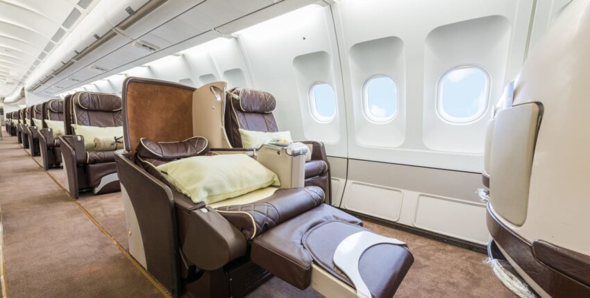Location jet privé - Luxueuse cabine AIRBUS A340.