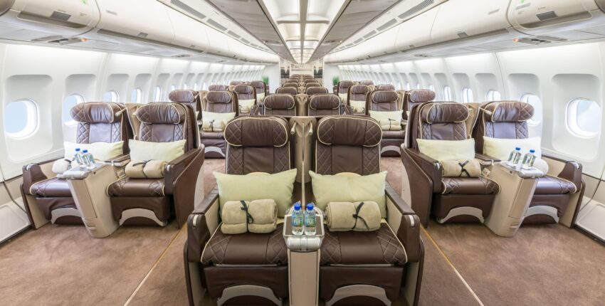 Location jet privé - Luxueuse cabine AIRBUS A340.