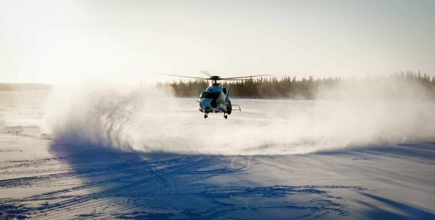 Hélicoptère H160 cabine intérieure blanc