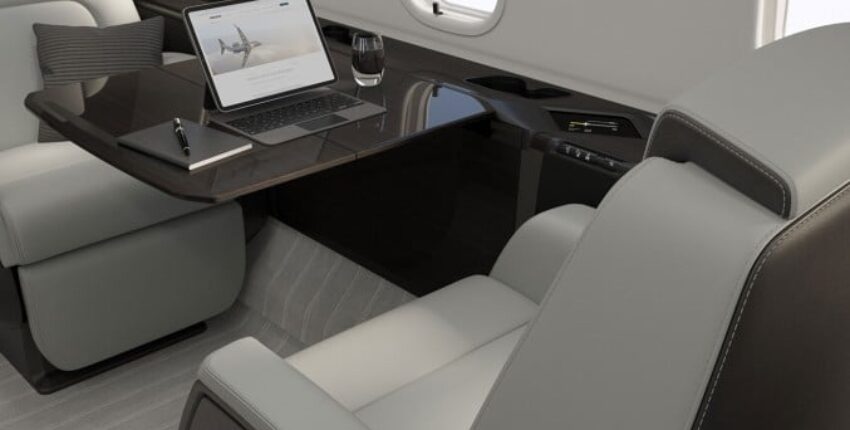 **Balise alt :**

`location jet privé - intérieur luxueux du Challenger 350`