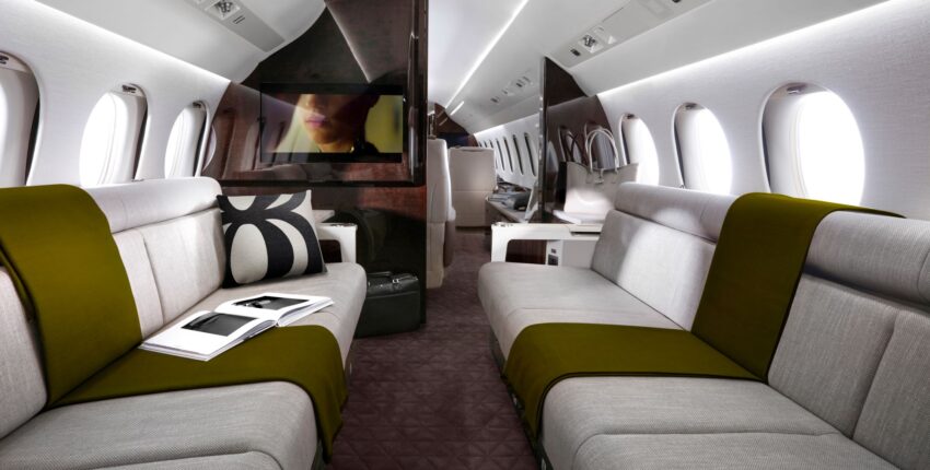 Falcon 8x intérieur