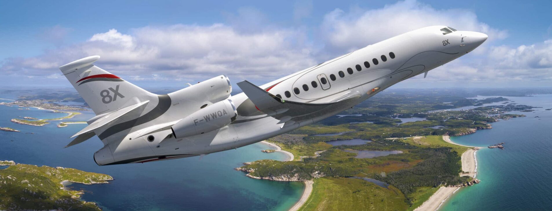 FALCON 10 / 100 наемане на частен самолет 