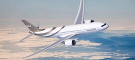 intérieur luxueux beige airbus A319-C