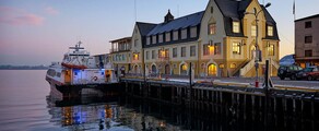 Частен самолет и хеликоптер в Harstad/Narvik