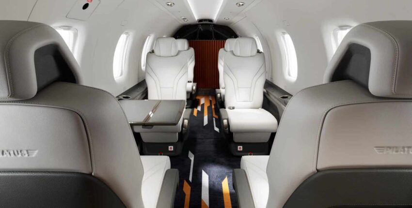 pilatus pc 12 ngx cabine