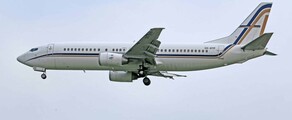 Boeing B737-400 частен самолет под наем