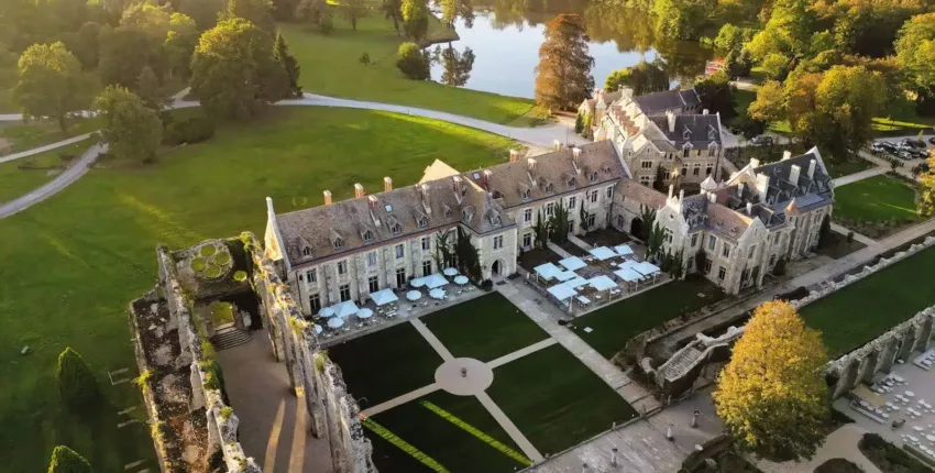 Abbaye des Vaux de Cernay: преживяване с хеликоптер