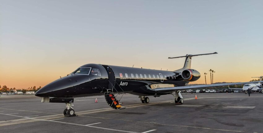 ERJ 135 vip interior