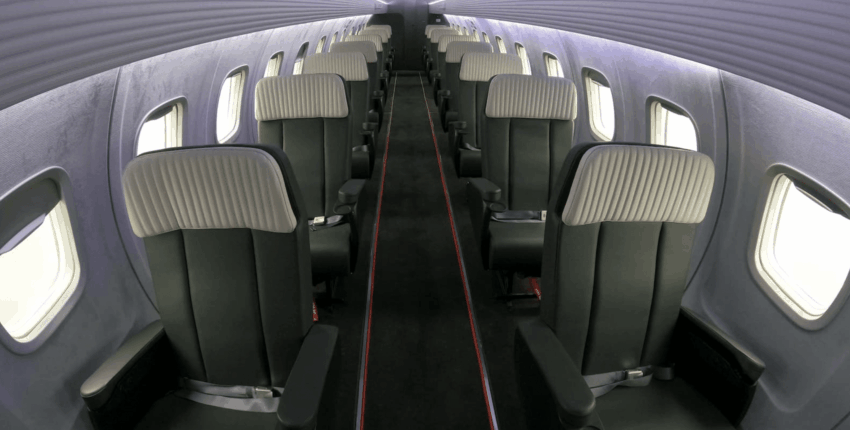 ERJ 135 vip interior