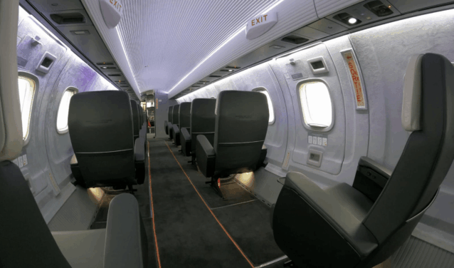 ERJ 135 vip interior